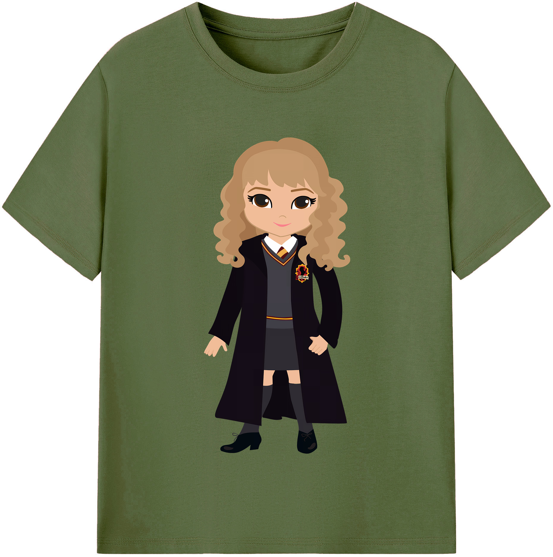 （画像用） Harry Potter ハリー・ポッターシリーズ 綿100％半袖Tシャツ（フロントプリント）
